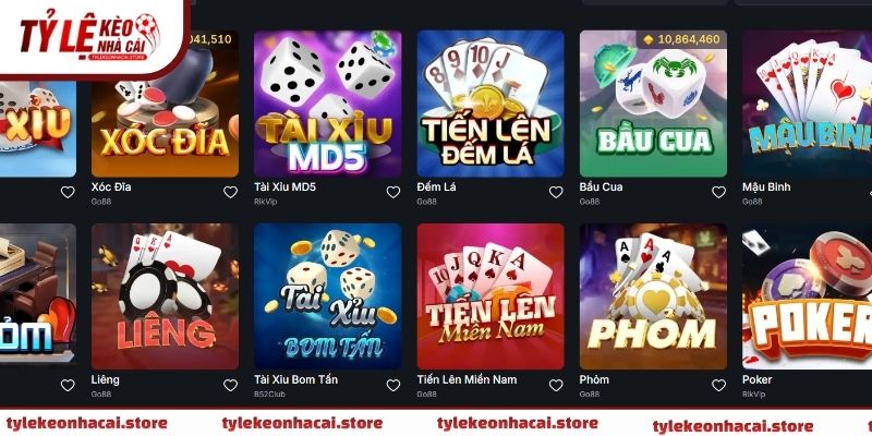 LU88 xây dựng hệ thống sảnh game phong phú với bố cục rõ ràng