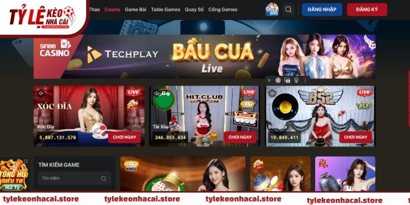 Sin88 sở hữu nhiều tựa game hot thu hút hội viên tham gia trải nghiệm